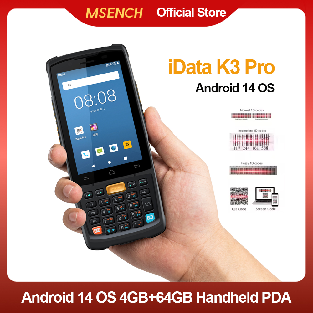Handheld Pda Scanner Android Barcode - iData K3 Pro, PDA portátil com