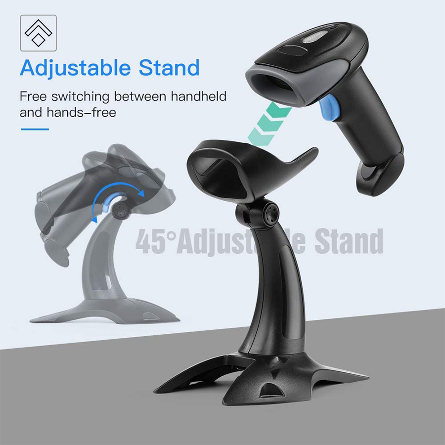Wireless Barcode Scanner 2D Qr Laser - Yokoscan marca de fábrica laser 1d