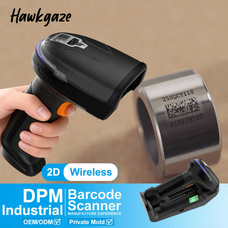 Wireless Barcode Scanner 2D Qr Laser - Scanner de Código de Barras 2D