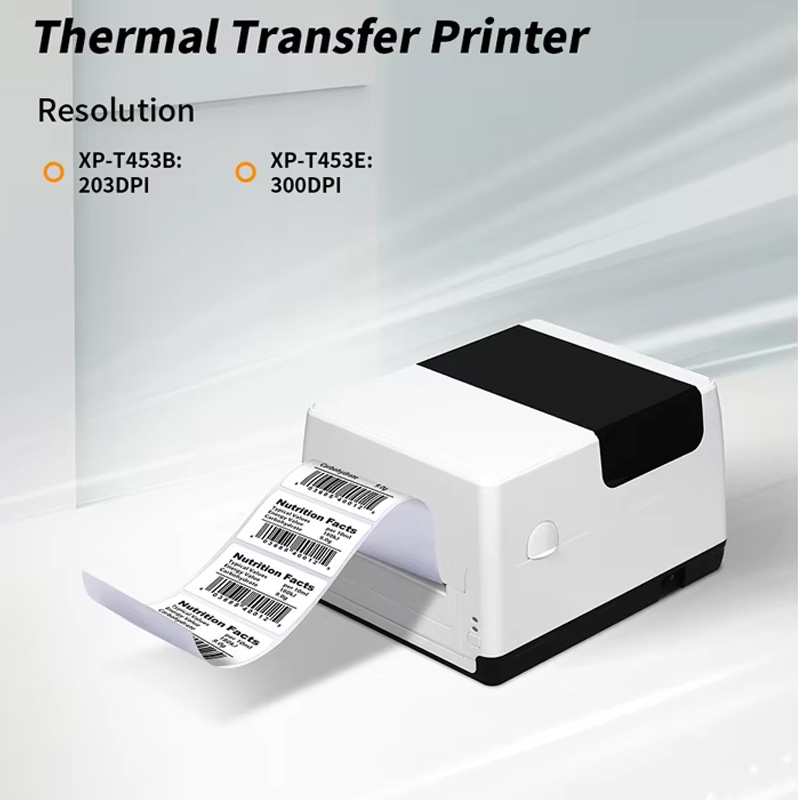 Barcode Printer Direct Thermal 110Mm - Impressora de código de barras térmica
