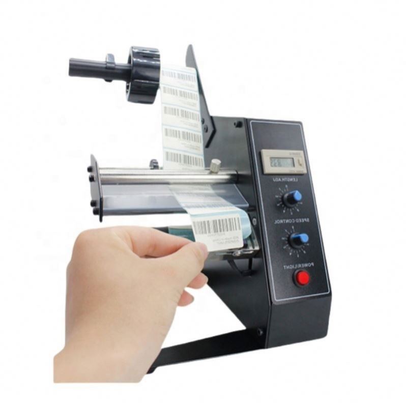 Label Dispenser Electric Peel Machine - Separador Automático de Etiquetas com Contagem