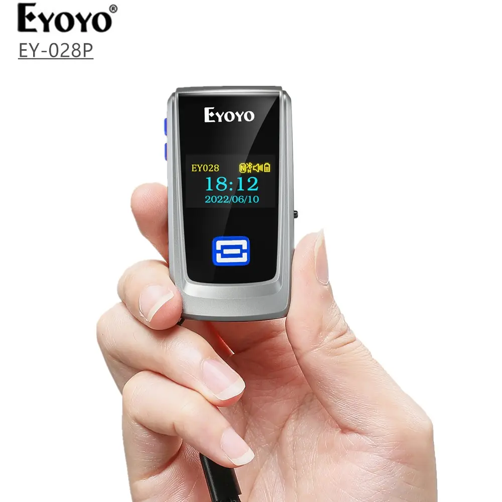 Wireless Barcode Scanner 2D Qr Laser - Eyoyo mini scanner de código qr