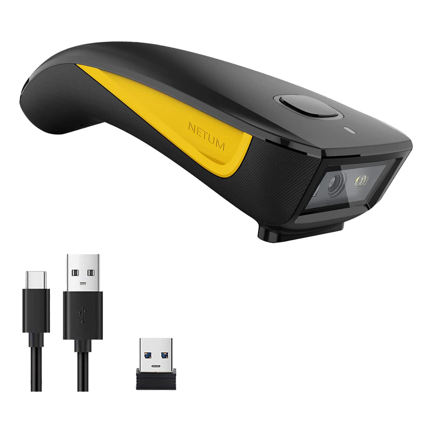 Wireless Barcode Scanner 2D Qr Laser - Leitor de código de barras 2D