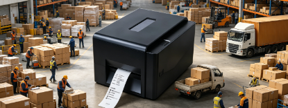 Barcode Printer Direct Thermal 110Mm - Impressora Térmica Direta de Código de