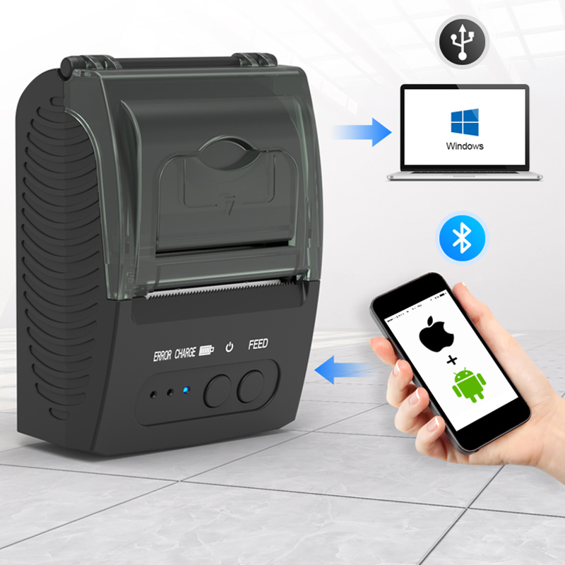 Impressora Térmica Bluetooth P - Bluetooth Portable Thermal Receipt Printer 58Mm avaliação e preço