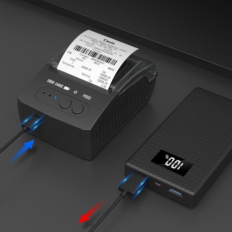 Impressora Térmica Bluetooth P - Bluetooth Portable Thermal Receipt Printer 58Mm avaliação e preço