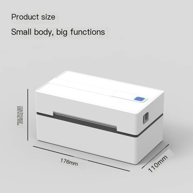 110mm 4x6 Polegada impressora  - Barcode Printer Direct Thermal 110Mm avaliação e preço
