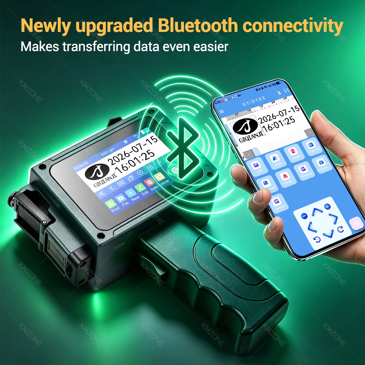 Inclui cartucho, máquina de co - Handheld Inkjet Date Code Printer Gun avaliação e preço