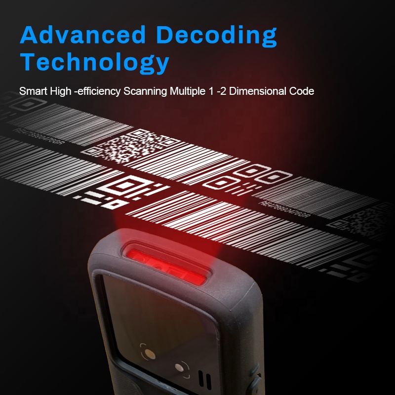 Android 9.0 4G NFC robusto sem - Handheld Pda Scanner Android Barcode avaliação e preço