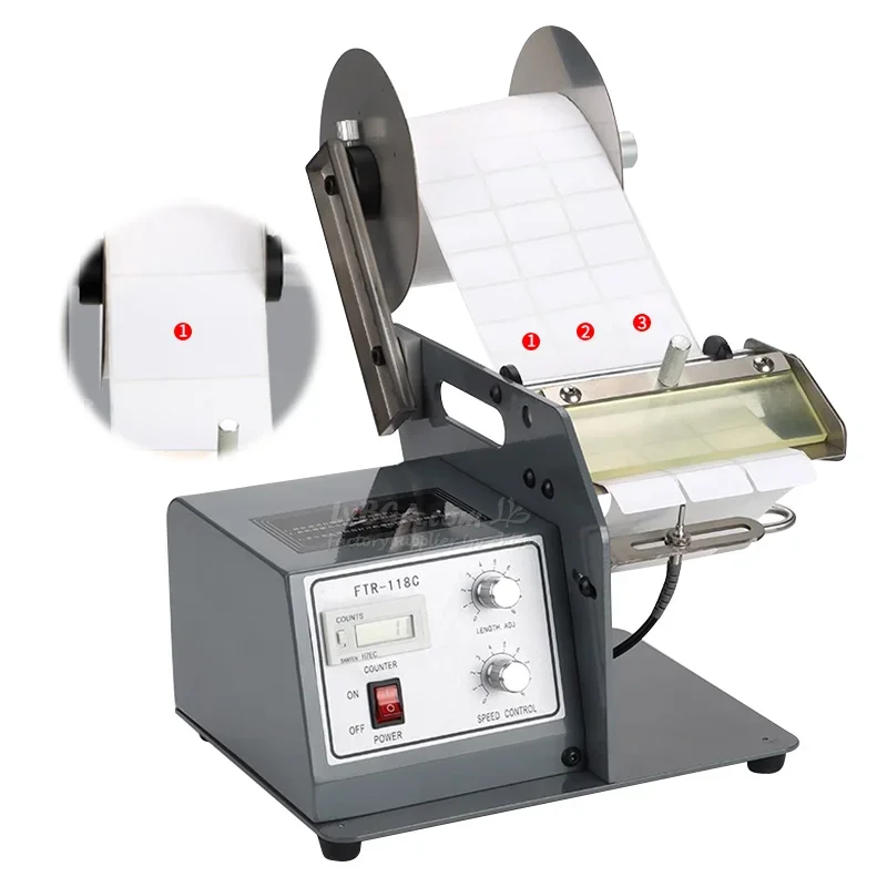 Máquina de distribuição de des - Label Dispenser Electric Peel Machine avaliação e preço