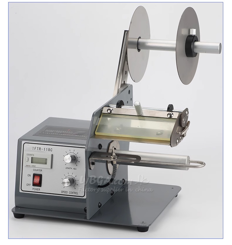 Máquina de distribuição de des - Label Dispenser Electric Peel Machine avaliação e preço
