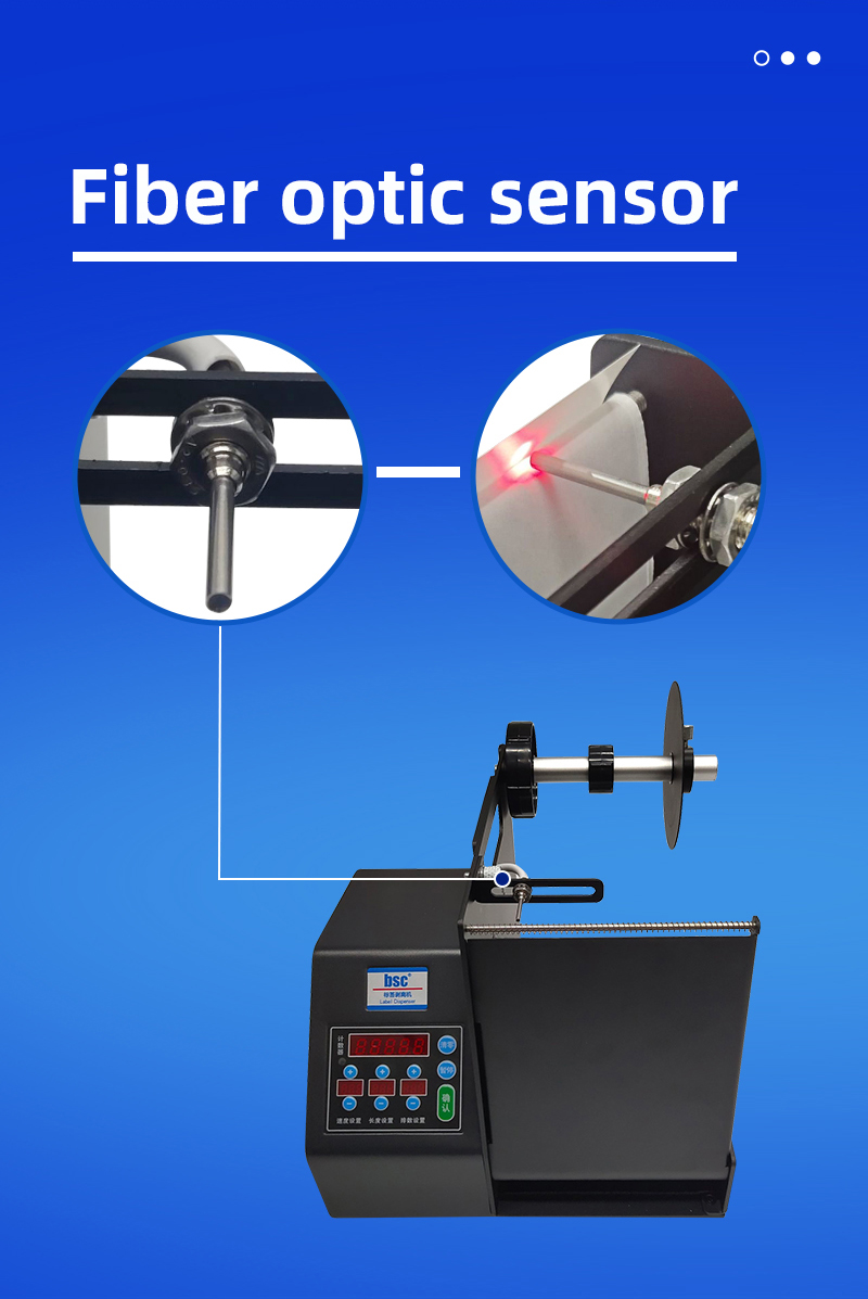 Dispensador de Etiquetas Bsc-M - Label Dispenser Electric Peel Machine avaliação e preço