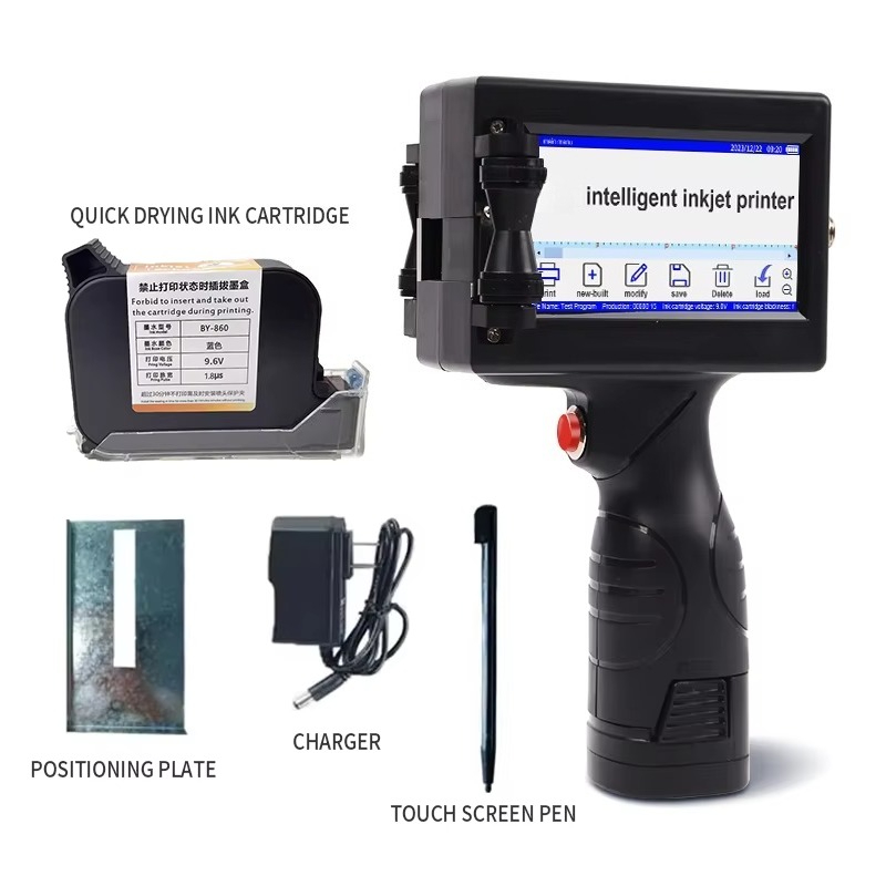 Máquina de codificação a jato  - Handheld Inkjet Date Code Printer Gun avaliação e preço