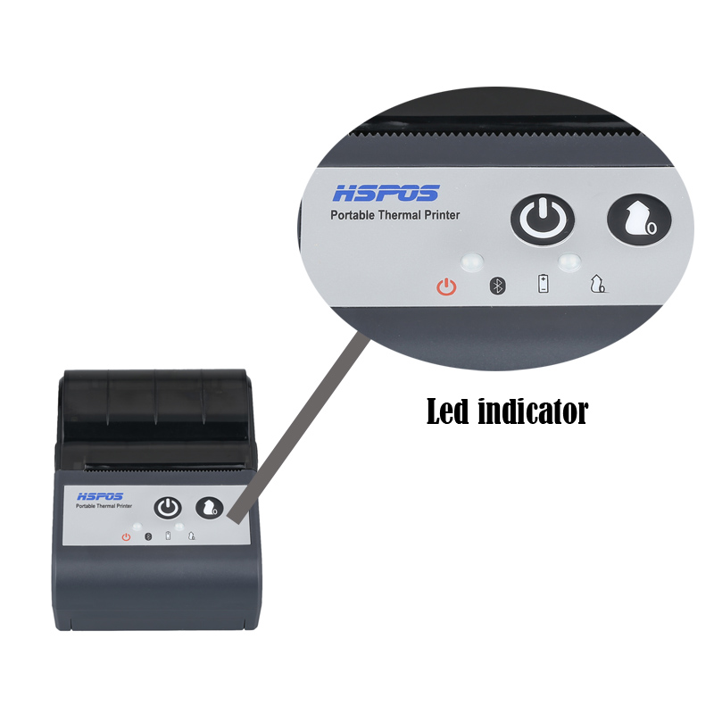 Portátil móvel 58mm mini bilhe - Bluetooth Portable Thermal Receipt Printer 58Mm avaliação e preço