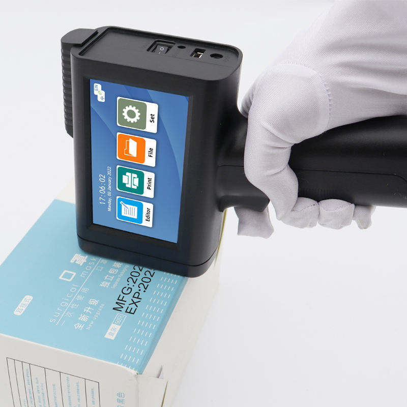 Impressora de Jato de Tinta Po - Handheld Inkjet Date Code Printer Gun avaliação e preço