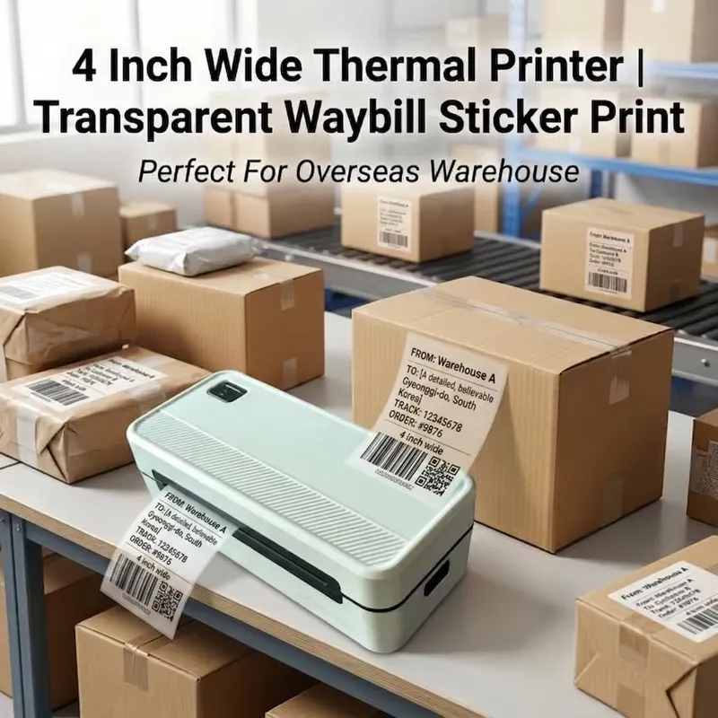 Impressora Térmica de Etiqueta - Barcode Printer Direct Thermal 110Mm avaliação e preço