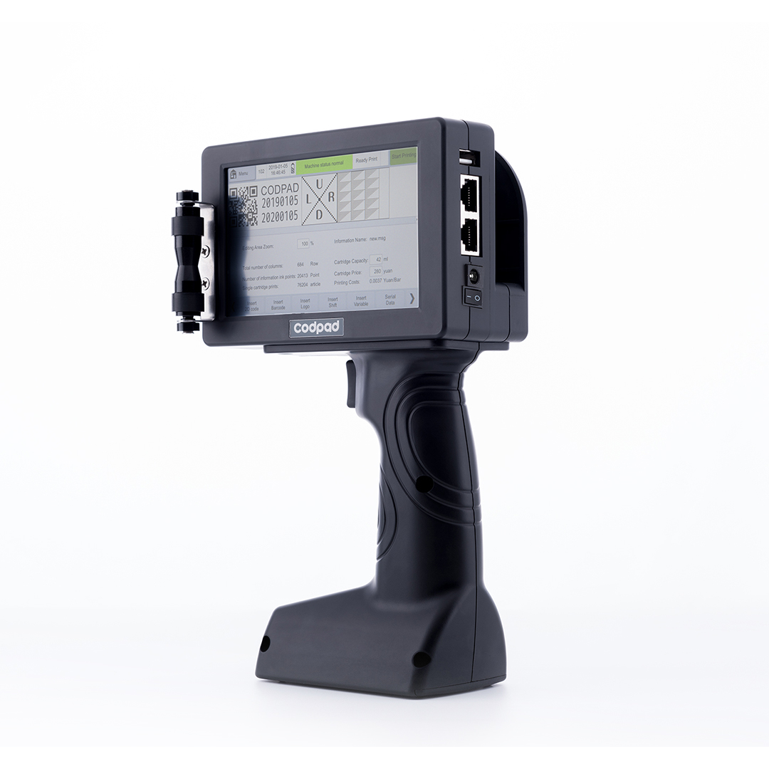 DOCOD T110-H 12.7MM Pistola de - Handheld Inkjet Date Code Printer Gun avaliação e preço