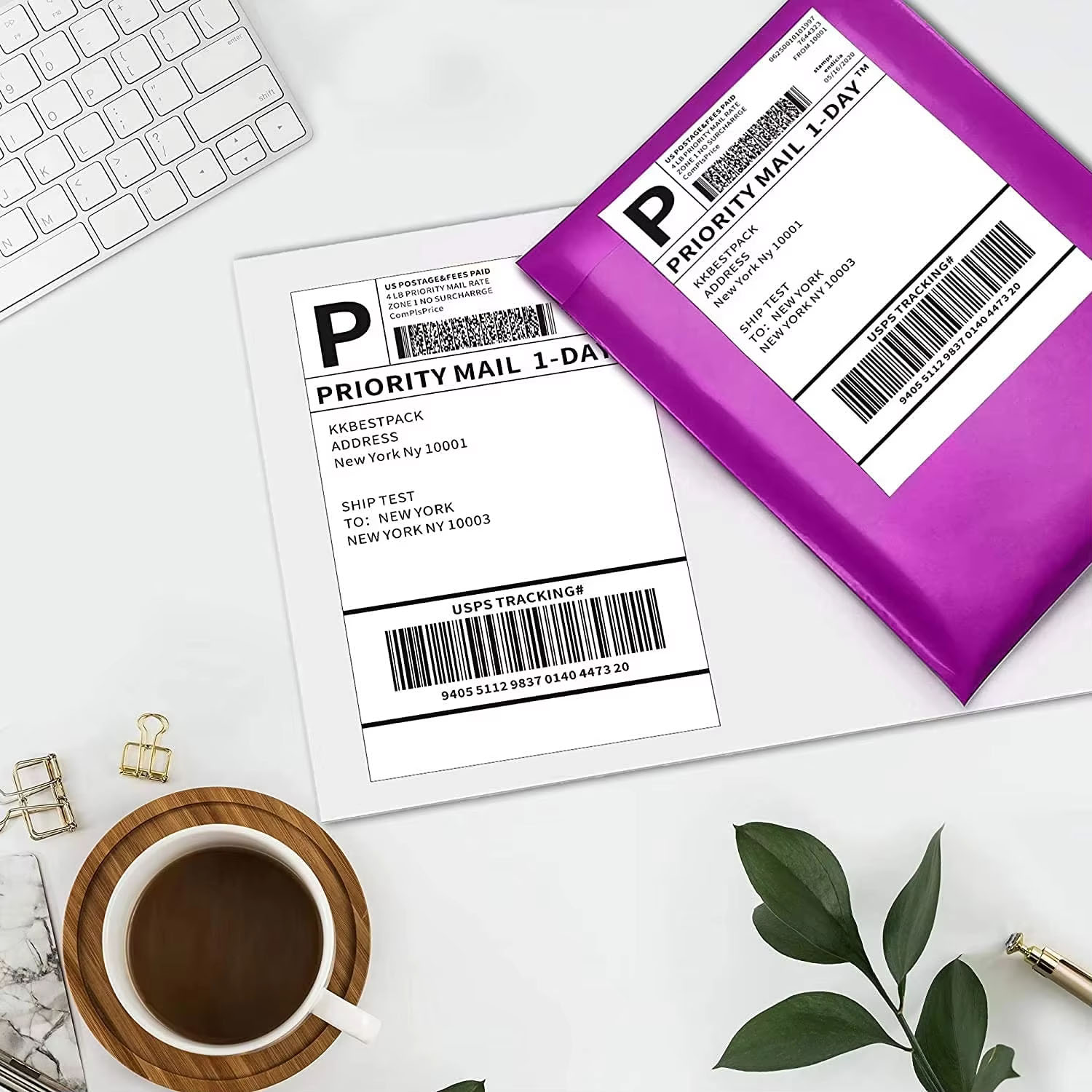 Papel Térmico para Etiquetas 4 - Thermal Shipping Label Roll 4X6 500 avaliação e preço