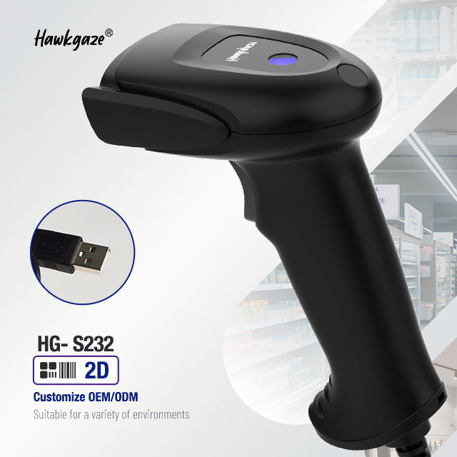Leitor de Código de Barras Sem - Wireless Barcode Scanner 2D Qr Laser avaliação e preço