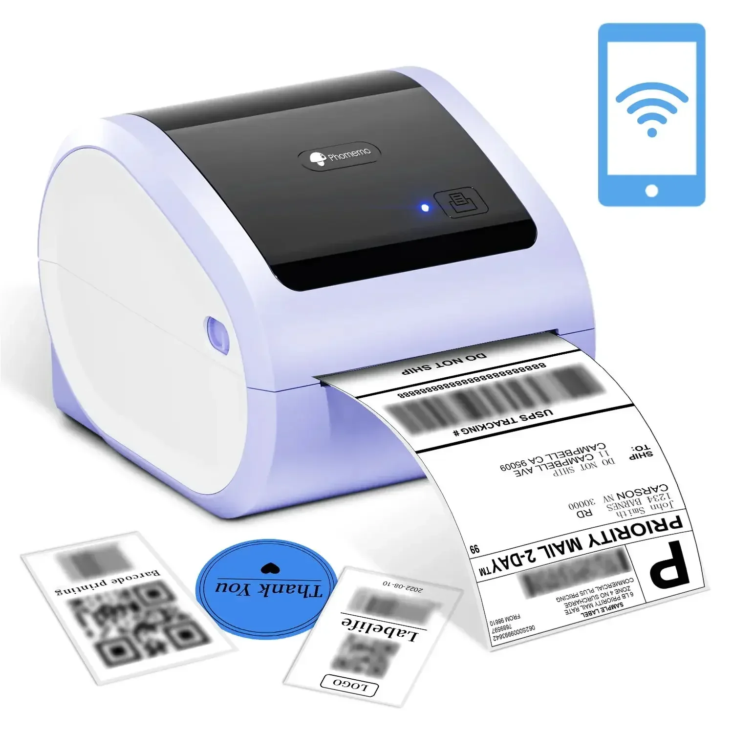 Papel para etiquetas de impres - Thermal Label Printer 4X6 Shipping avaliação e preço