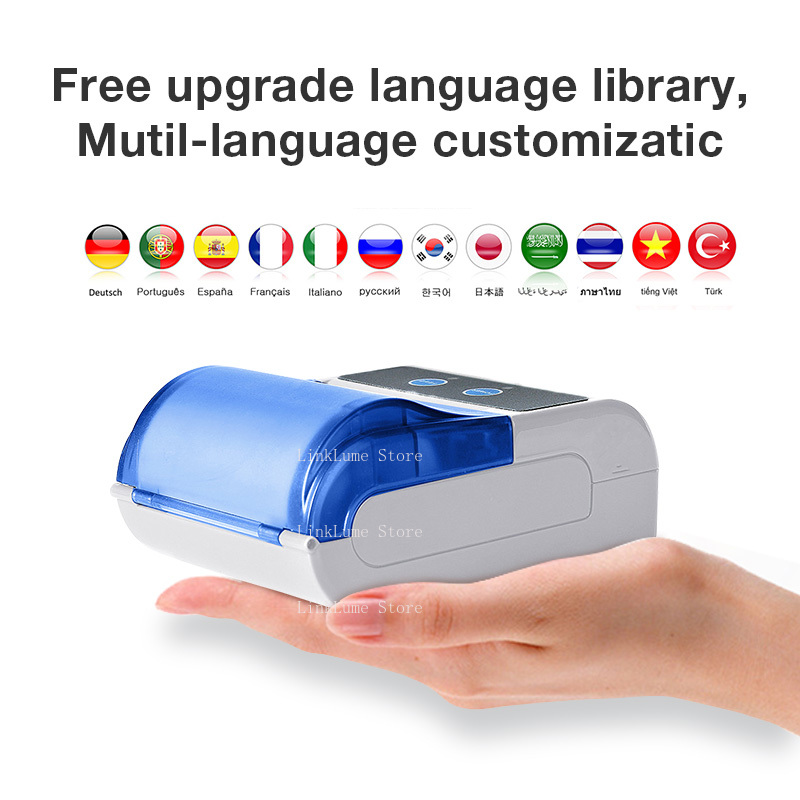 Impressora Térmica Mini Portát - Bluetooth Portable Thermal Receipt Printer 58Mm avaliação e preço
