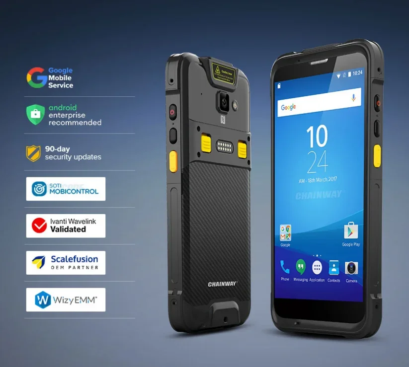 Chainway C66 2D android scanne - Handheld Pda Scanner Android Barcode avaliação e preço