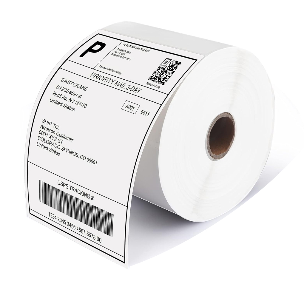 Etiquetas térmicas diretas ade - Thermal Shipping Label Roll 4X6 500 avaliação e preço