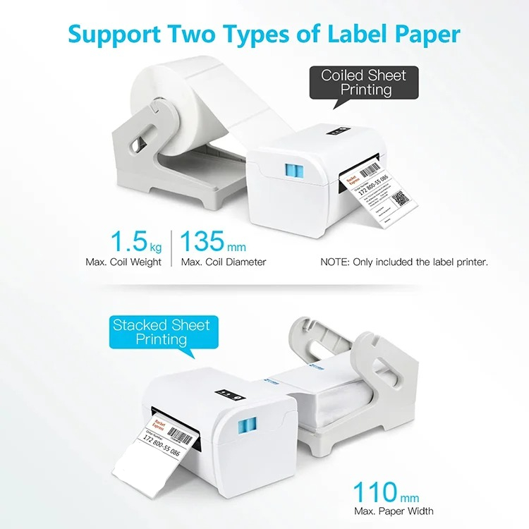 Impressora de Etiquetas de Cód - Barcode Printer Direct Thermal 110Mm avaliação e preço