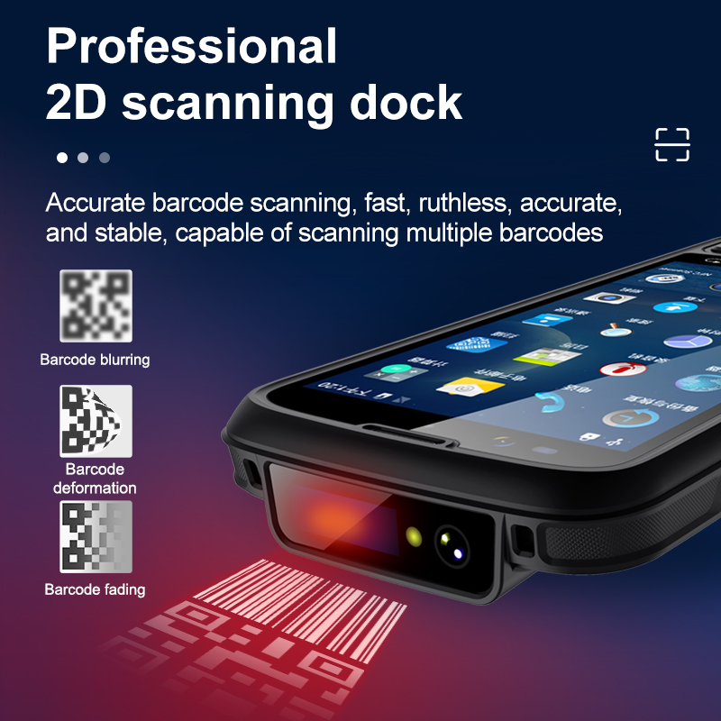 PDA Industrial Robusto Android - Handheld Pda Scanner Android Barcode avaliação e preço