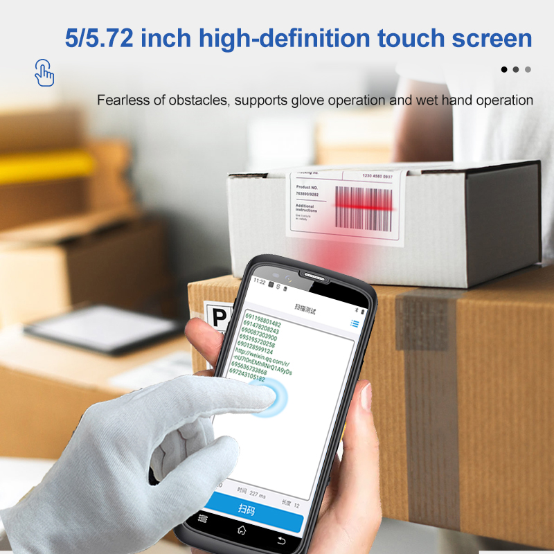 PDA Industrial Robusto Android - Handheld Pda Scanner Android Barcode avaliação e preço