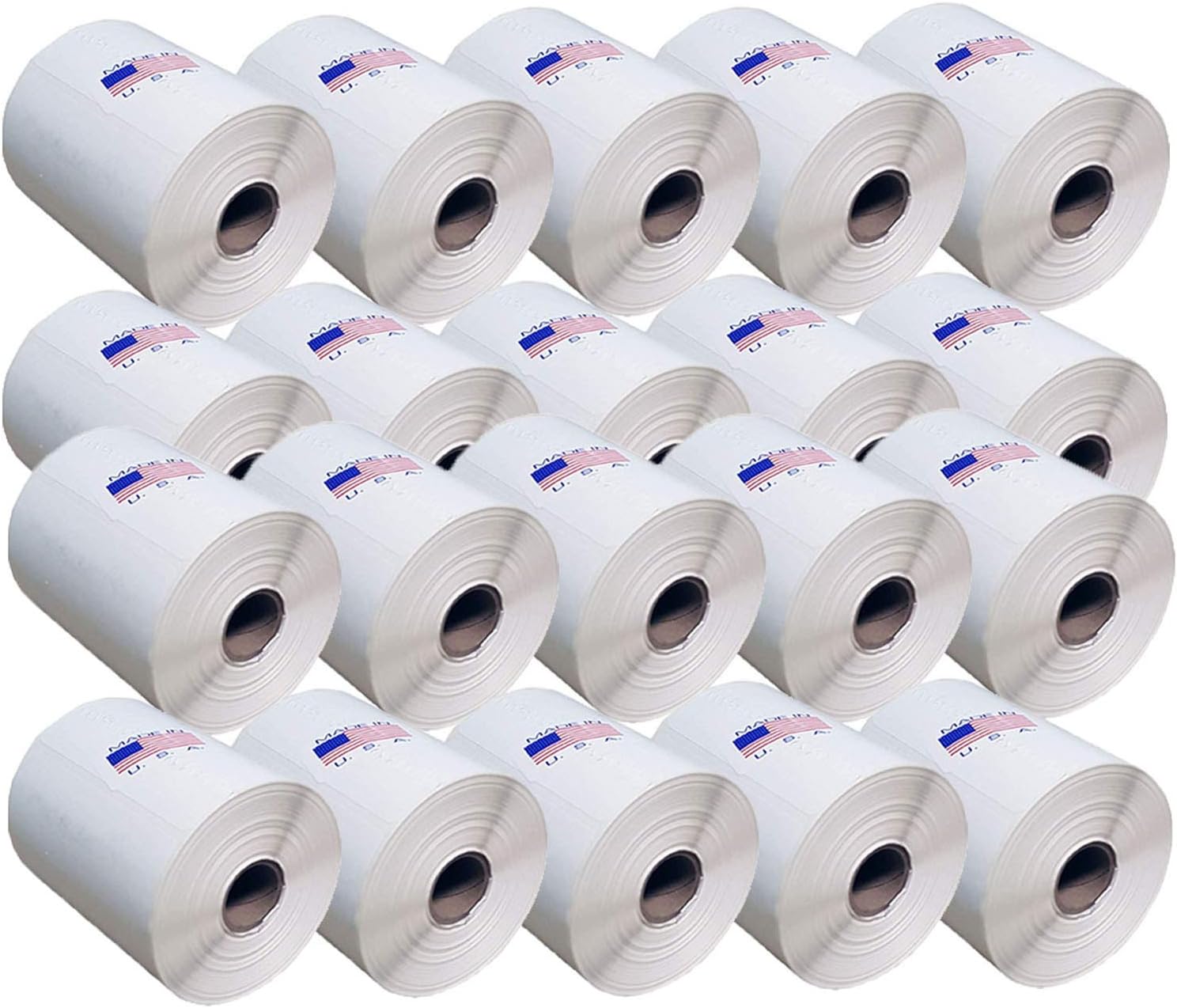 20 Rolos de 250 Etiquetas Térm - Thermal Shipping Label Roll 4X6 500 avaliação e preço