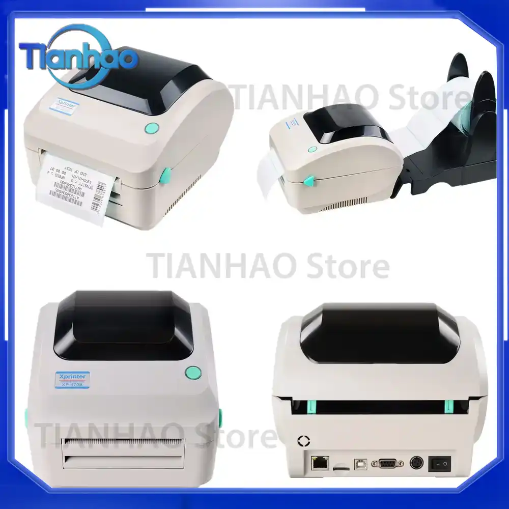 Impressora de Etiquetas Térmic - Thermal Label Printer 4X6 Shipping avaliação e preço