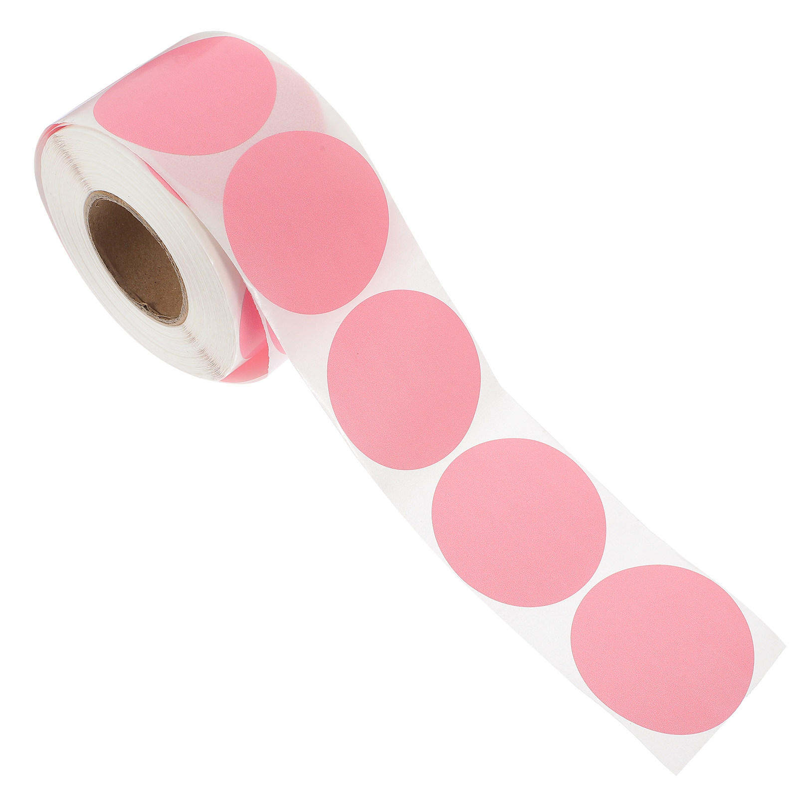 1 Rolo de Etiquetas Adesivas T - Round Sticker Thermal Labels Colored avaliação e preço