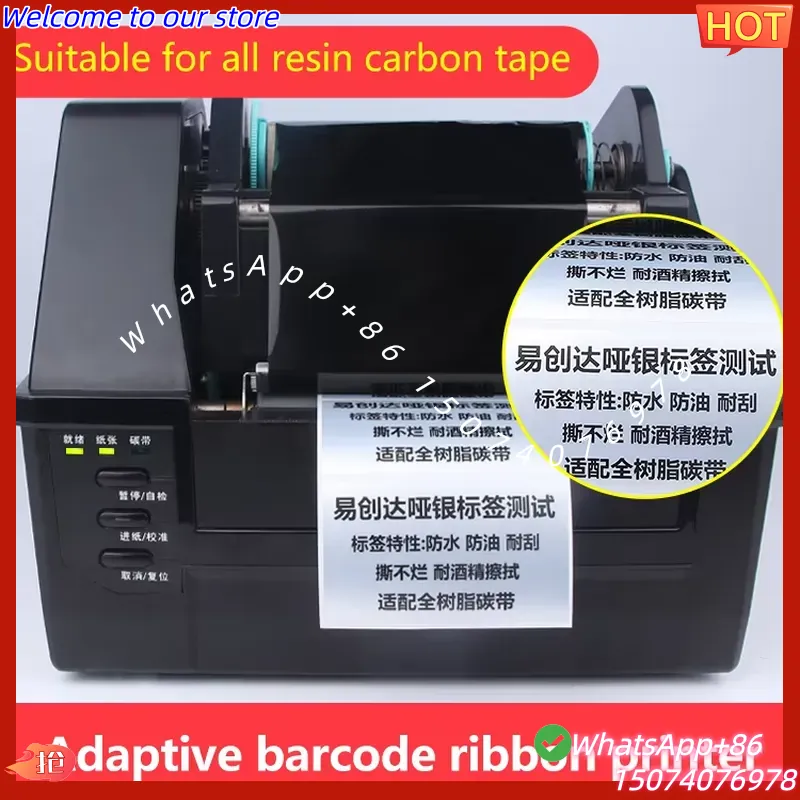 Impressora Térmica de Etiqueta - Thermal Label Printer 4X6 Shipping avaliação e preço