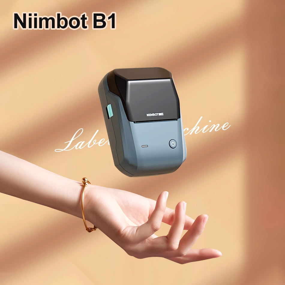 Niimbot B1 Sem Fio Label Maker - Round Sticker Thermal Labels Colored avaliação e preço
