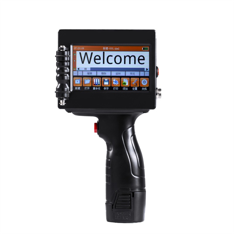 Impressora Portátil de Data e  - Handheld Inkjet Date Code Printer Gun avaliação e preço