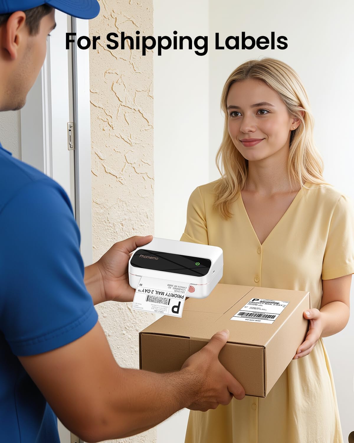 Etiquetas Térmicas Brancas 4x6 - Thermal Label Printer 4X6 Shipping avaliação e preço