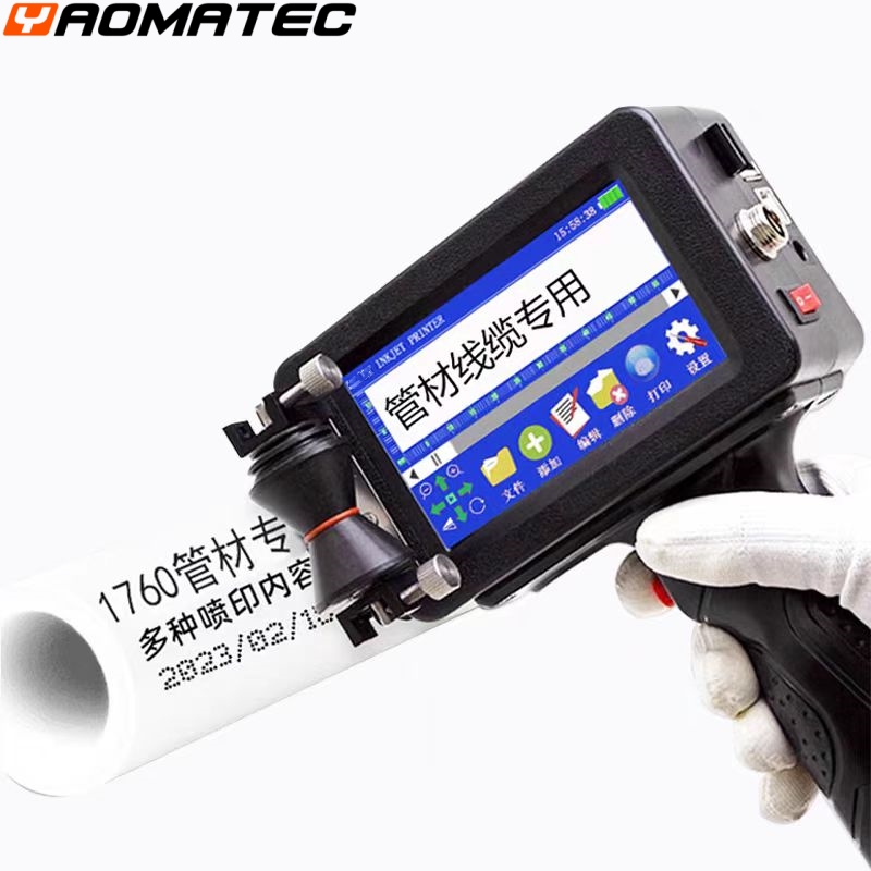 Impressora de tubo, pistola de - Handheld Inkjet Date Code Printer Gun avaliação e preço