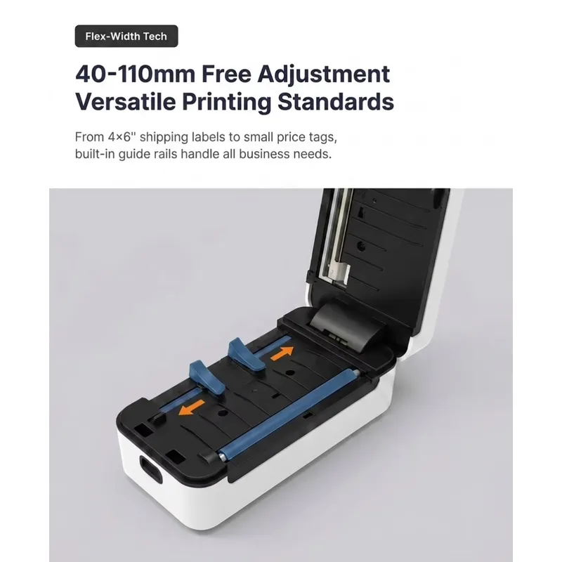 Impressora Térmica de Etiqueta - Barcode Printer Direct Thermal 110Mm avaliação e preço