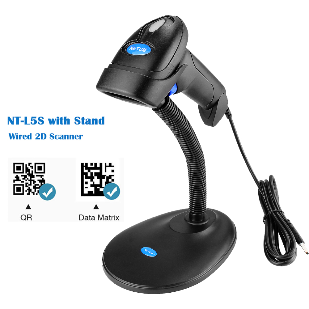 Netum l8 scanner de código de  - Wireless Barcode Scanner 2D Qr Laser avaliação e preço