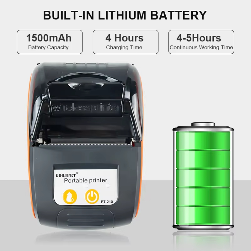 Impressora Térmica Mini Portát - Bluetooth Portable Thermal Receipt Printer 58Mm avaliação e preço