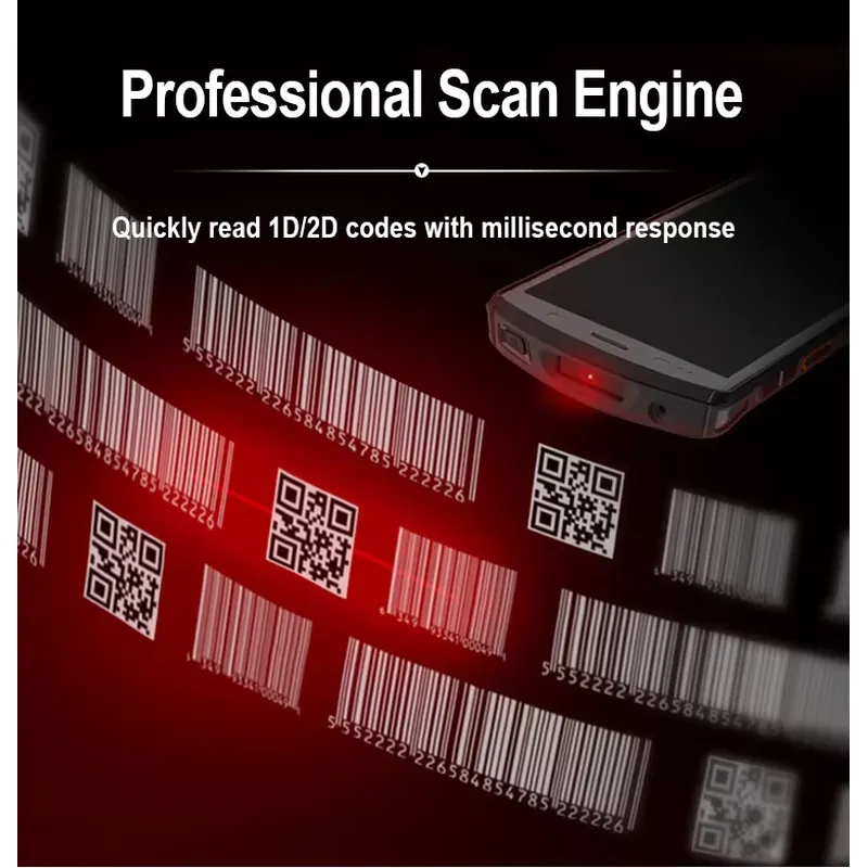 Computador Móvel Industrial Re - Handheld Pda Scanner Android Barcode avaliação e preço