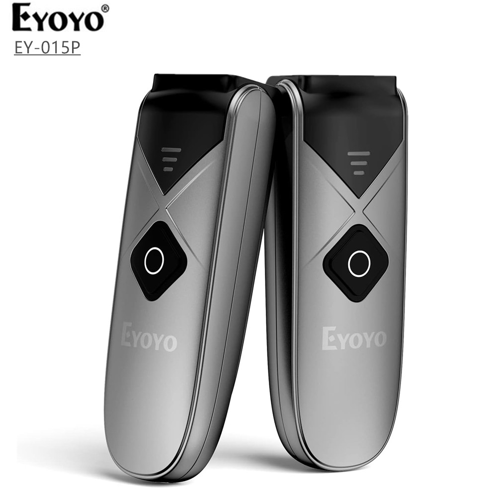Eyoyo 2-Pack Scanner de código - Wireless Barcode Scanner 2D Qr Laser avaliação e preço