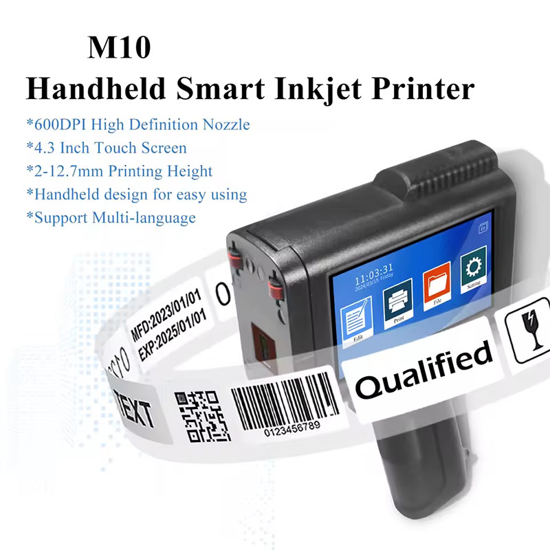 Impressora de Tinta Portátil d - Handheld Inkjet Date Code Printer Gun avaliação e preço