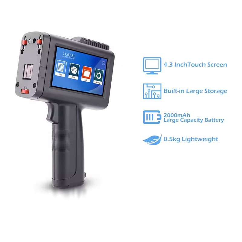 Impressora de Tinta Portátil d - Handheld Inkjet Date Code Printer Gun avaliação e preço